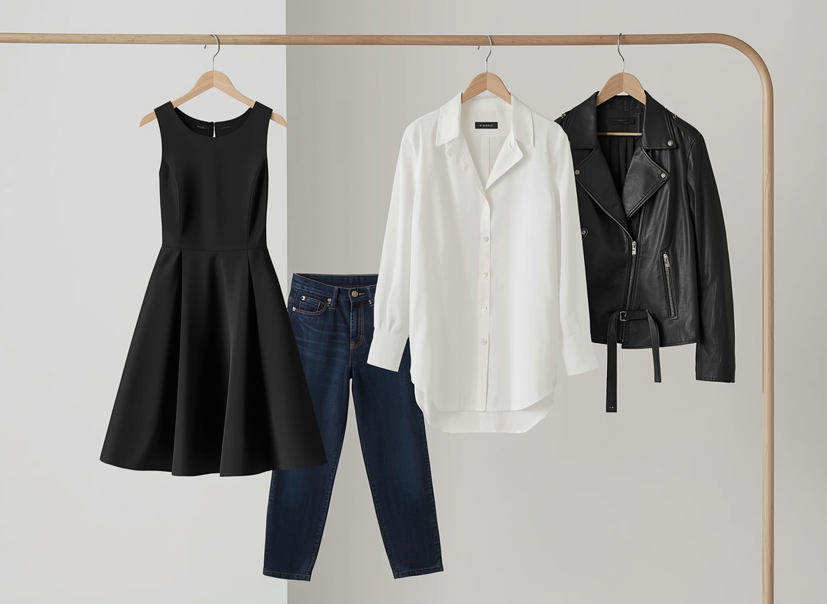 Essential Wardrobe Collection featuring timeless pieces
